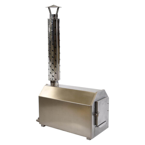 100cm external wood fired stainless steel heater for hot tub