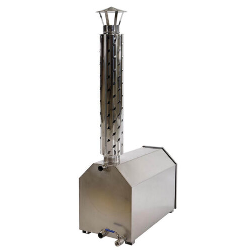 Stainless steel heater for hot tubs
