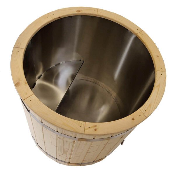 Cold tub one seat with stainless steel