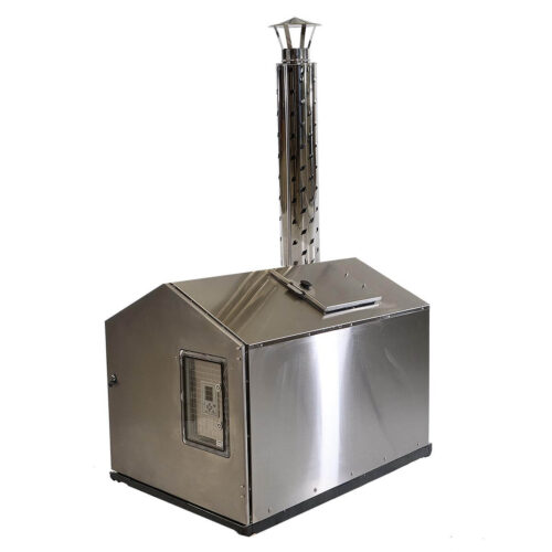 Wood pellet heater controlled by phone