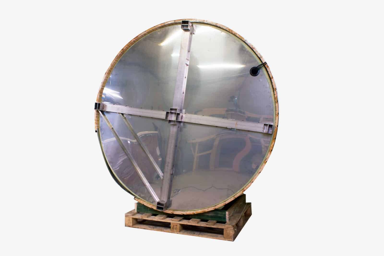 stainless steel cross closed bottom