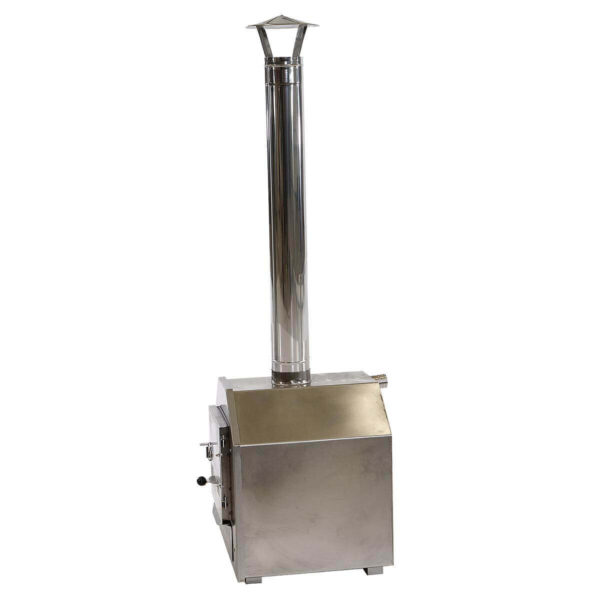 Wood burning stainless steel stove of hot tub 24kw