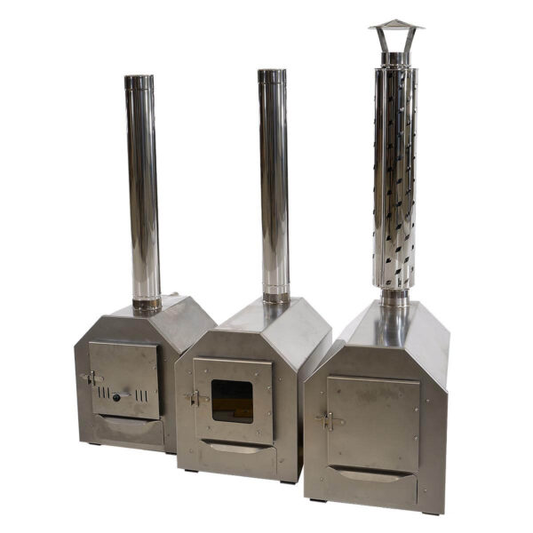 Wood burning stoves of hot tubs