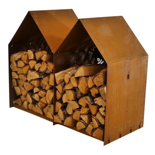 Firewood storage house type