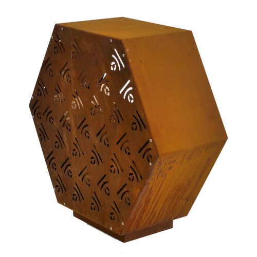 Honeycomb wood storage